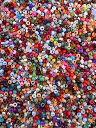 25 Gram Size 11/0 Czech Glass Mix- Confetti