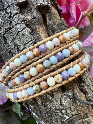 DIY KIT: Triple Wrap Bracelet - Luster Mix