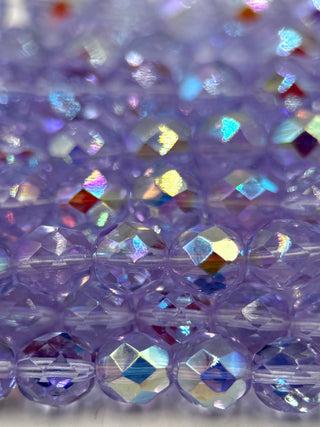 8mm Fire Polish- Alexandrite AB