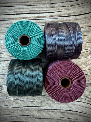 .5mm S-Lon Cord 4 Pack: Teal Indigo
