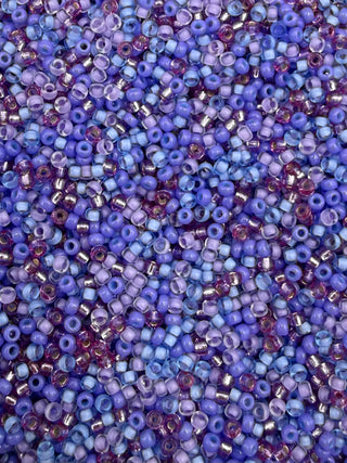Size 11/0 Miyuki Round Mix- Lilac Alexandrite