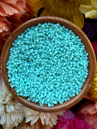 Size 11/0 Miyuki Delica- db1136 Opaque Sea Opal