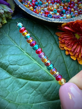 50 Grams- Size 6/0 Czech Glass Mix- Bejeweled