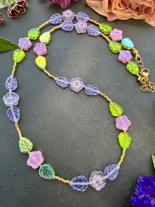 DIY KIT: Spring Flower Garden Necklace