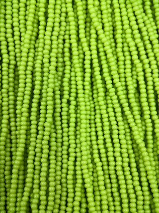 Size 11/0 Czech Glass- #199 Pastel Green
